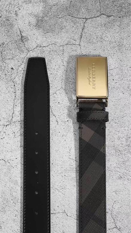 Burberry Belt 34mmX95-125CM 7d15